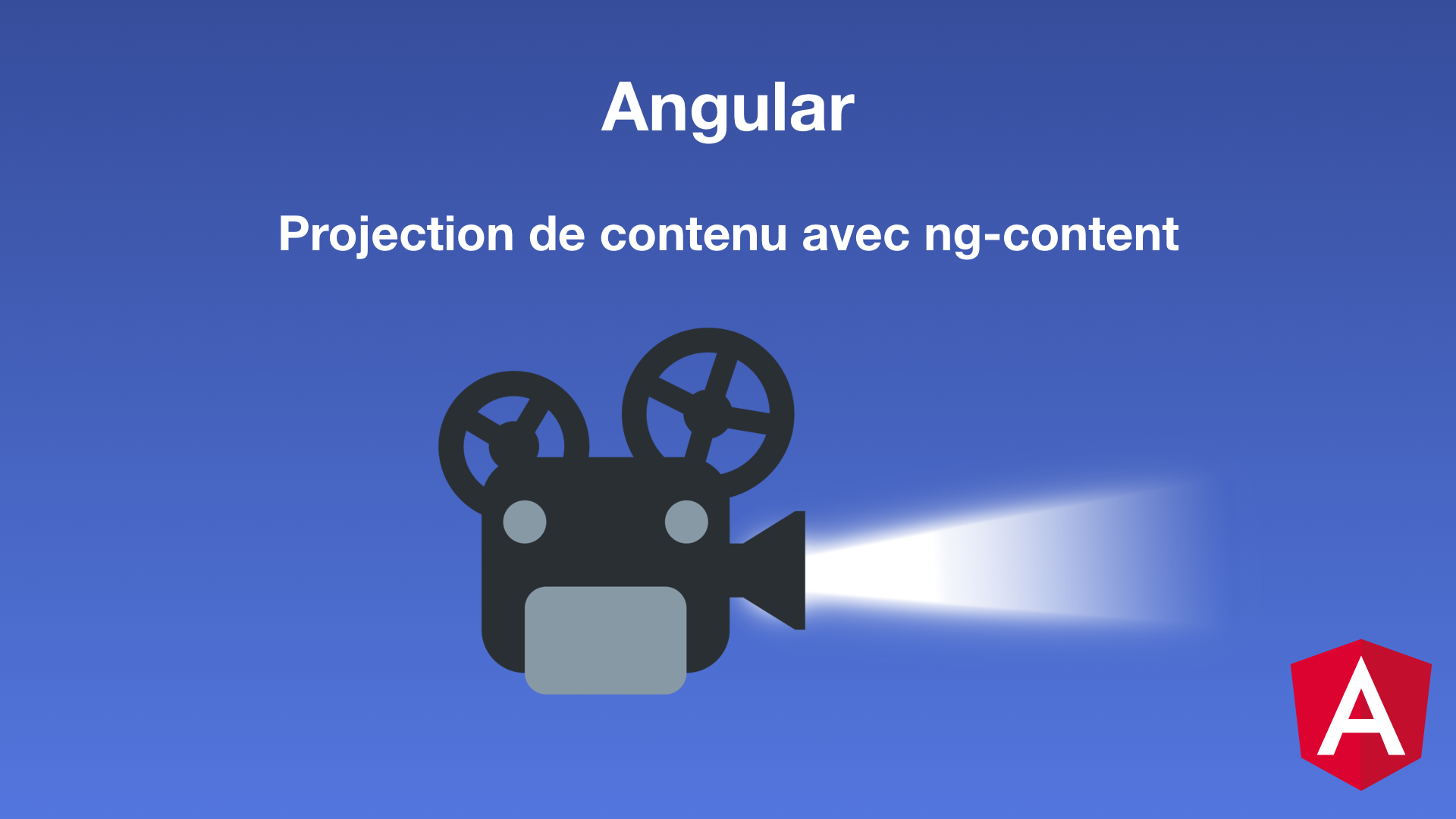 Angular - Projection de contenu avec ng-content